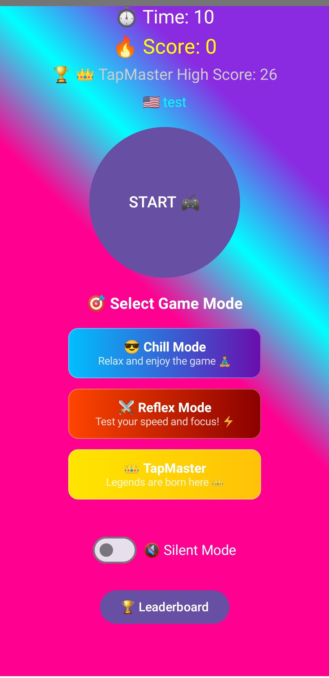 TapToWin screenshot
